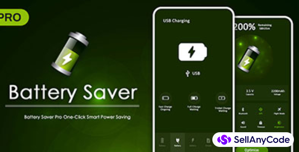 BATTERY SAVER PRO - FAST CHARGING & POWER SAVER APP