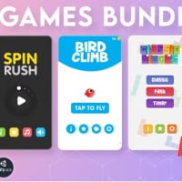 BUNDLE 5 GAMES | Admob + GDPR + Unity