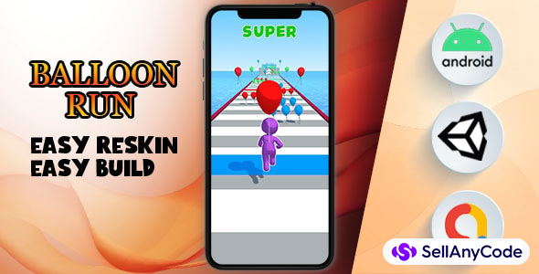 Balloon Run - (Unity - Admob - Game)