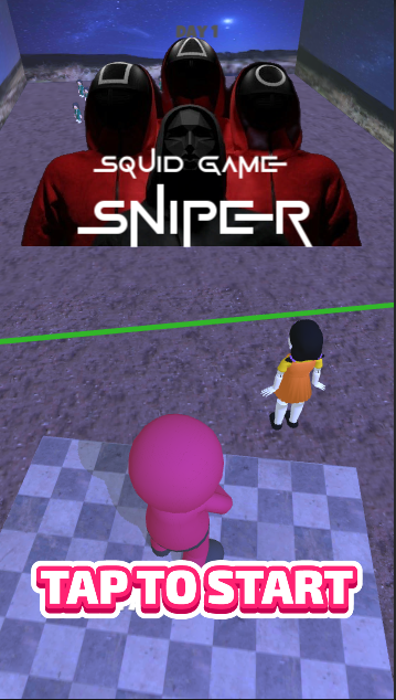 Combo Squid Game Bundle - Squid Game 7 Challange(Reskinned Version) + Squid Game Sniper Source code(Reskinned Version)