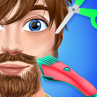 Barber Hair Salon Beard Makeover