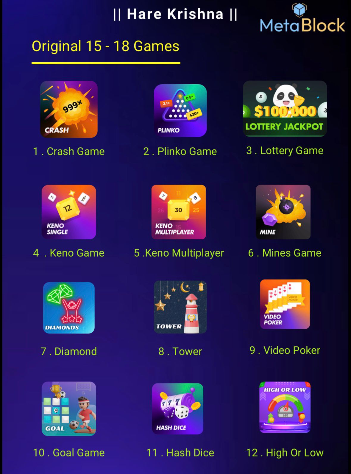 Bc Game, 1Win Game, Color Trading, Teen Patti Games, Etc All Games Are Ready For Your Startup Business Click To Know More.