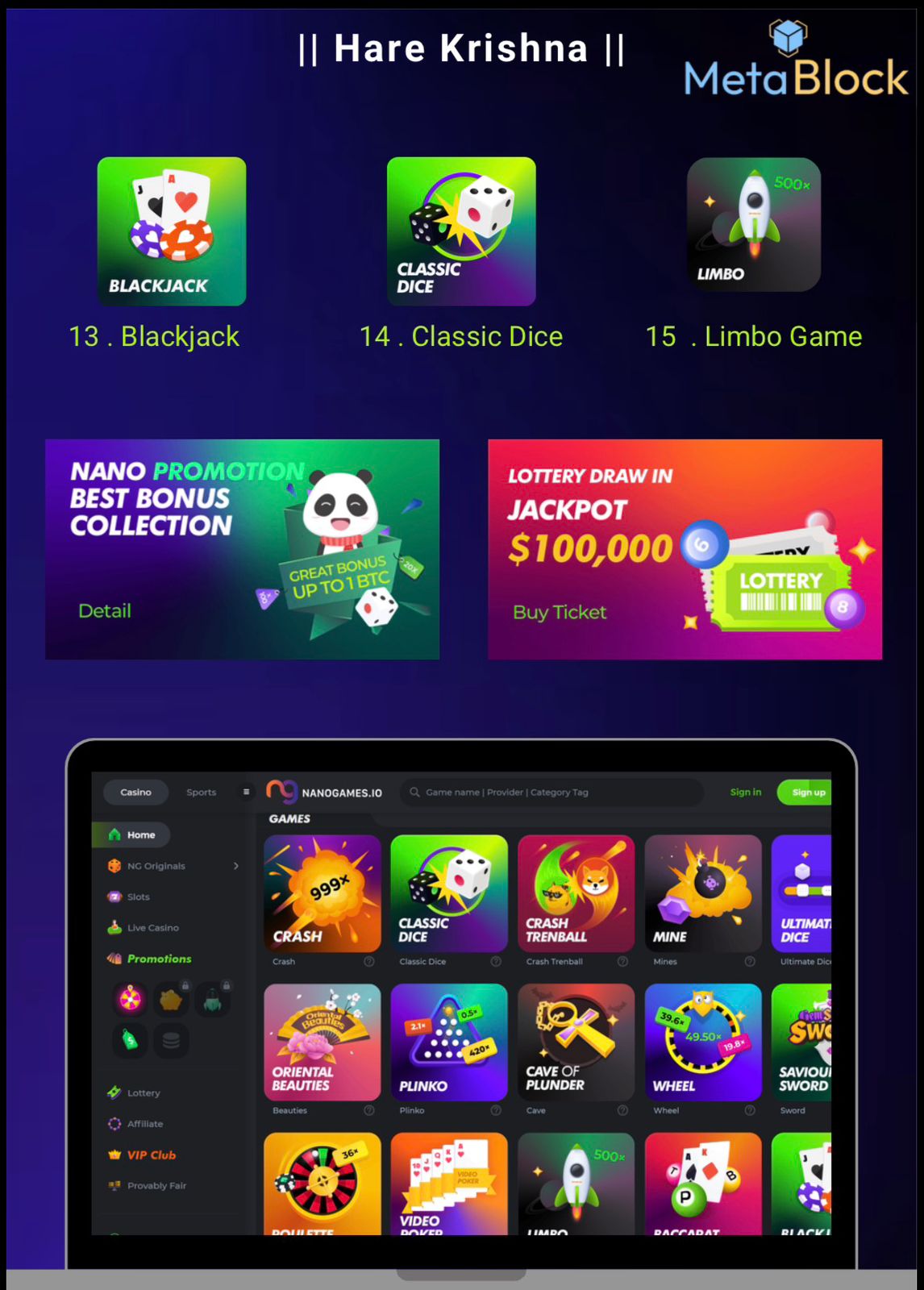 Bc Game, 1Win Game, Color Trading, Teen Patti Games, Etc All Games Are Ready For Your Startup Business Click To Know More.