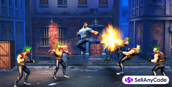Beat 'Em Up - Game Template 3D