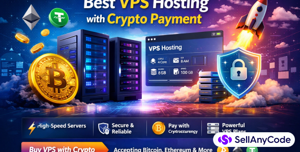 Best VPS Hosting Company with Crypto Payment