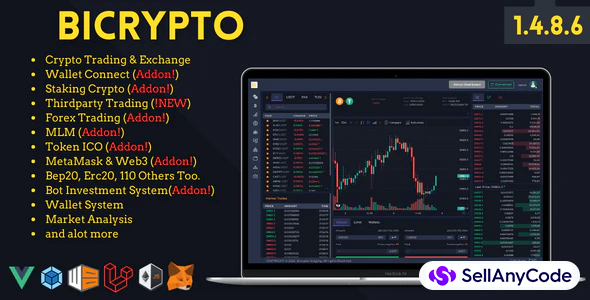 Bicrypto- Crypto Trading Platform, Exchanges, KYC, Charting Library, Wallets