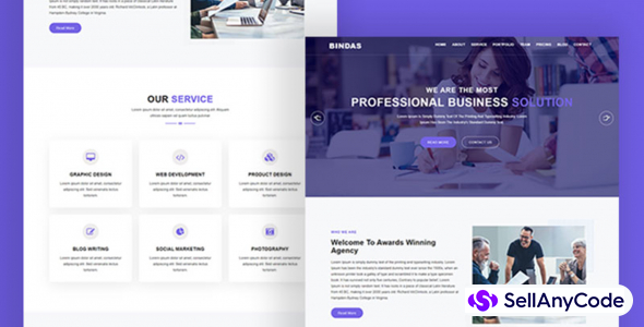 Bindas Consulting & Business Template