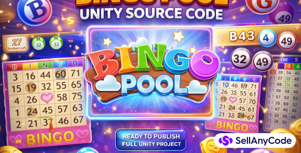 Bingo Pool Classic Bingo Games Unity Source Code