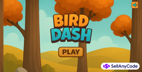 Bird Dash - Jogo Completo No Construct 3 (.c3p)