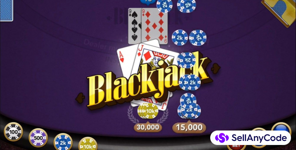 Blackjack Full Game - Unity Full Source Code