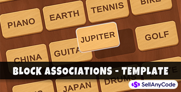 Block Associations | Puzzle Template + Editor