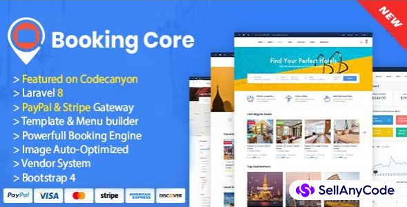 Booking Core - Make Your Own AIRBNB Booking System V3.5.1