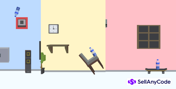 Bottle Flip and Jump 3d