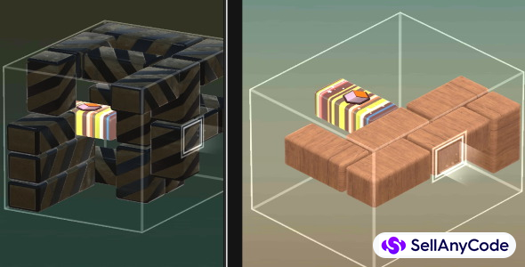 Brickscape - Move bricks to take out the CORE BRICK [Unity 2022]