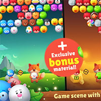 Bubble Shooter Kit + PSD Sources Pack