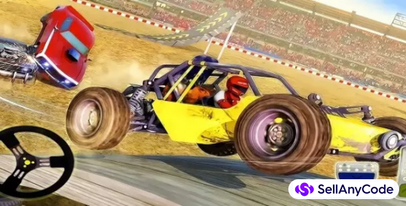 Buggy Car Crash Derby Stunts : Demolition Derby Xtreme Buggy Racing