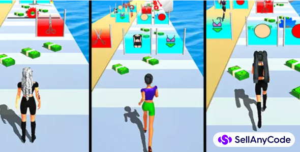 Build Fashion Queen Dress Up Game New Top Trending Unity Game