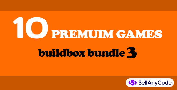 Buildbox Bundle 3 - 10 Premuim Games Templats