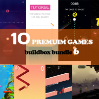 Buildbox Bundle 6 - 10 Premuim Games Templats