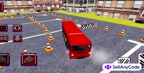 Bus Parking Simulator 3D : Bus Driving Games 64 Bit