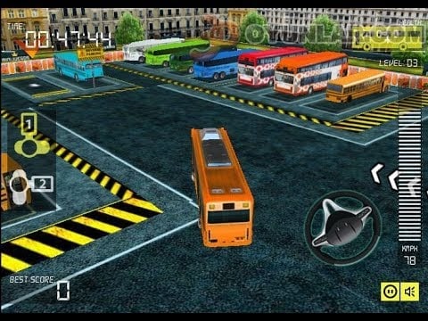 Bus Parking Simulator 3D : Bus Driving Games 64 Bit