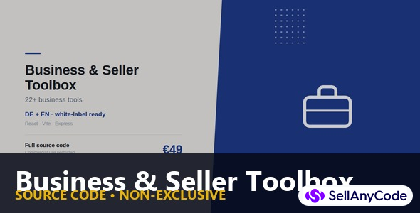 Business & Seller Toolbox