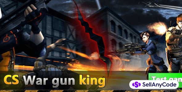 CS War gun king FPS project