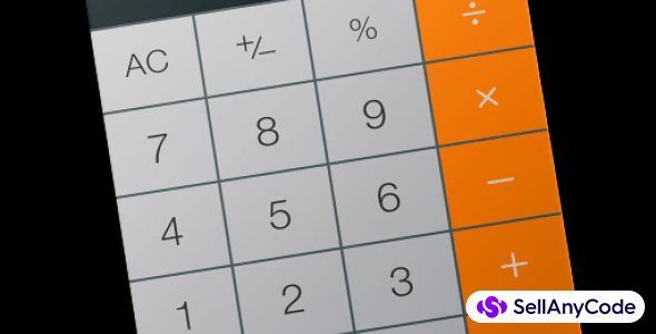 Calculator in HTML & CSS