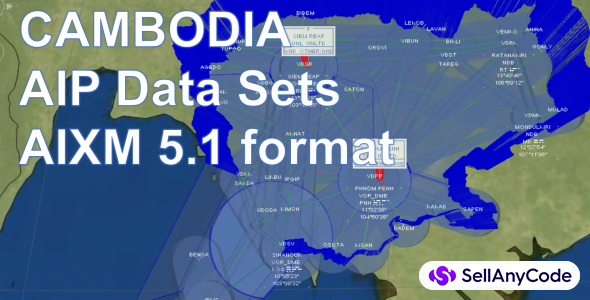Cambodia - AIP Data Sets (AIXM5.1 Format)