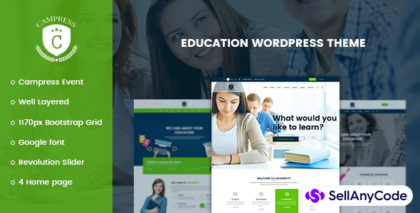 Campress - Responsive Education WordPress Theme