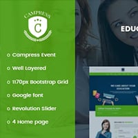 Campress - Responsive Education WordPress Theme