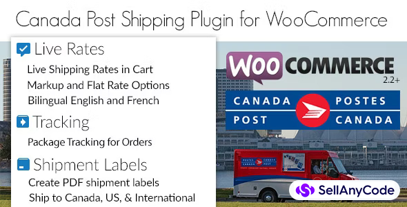Canada Post WooCommerce Shipping Plugin for Rates, Labels and Tracking
