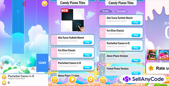 Candy Piano Tiles – Just insert your .mp3 files
