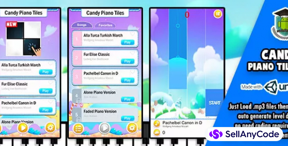 Candy Piano Tiles