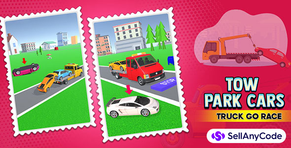 Car Towing And Go Race 3D - New Top Trending Unity Template Game