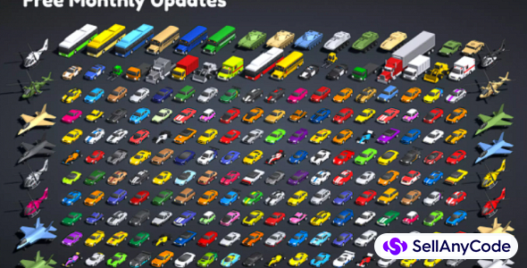 Cars / Vehicles Pack - Low Poly Cars