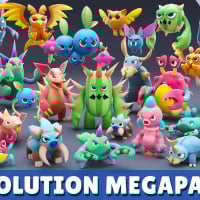 Cartoon Characters - Mega Pack