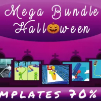 Casual Games Halloween Mega Unity Bundle: 5 Top Trending Games