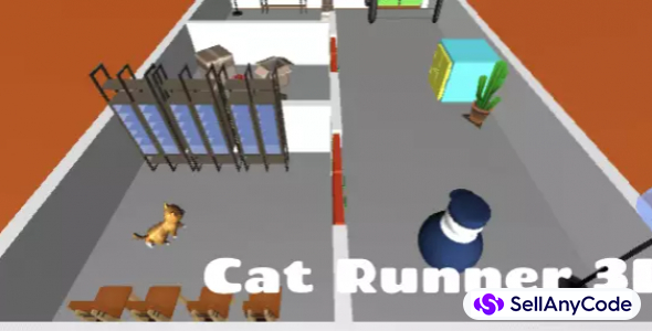 Cat Runner 3D – game template