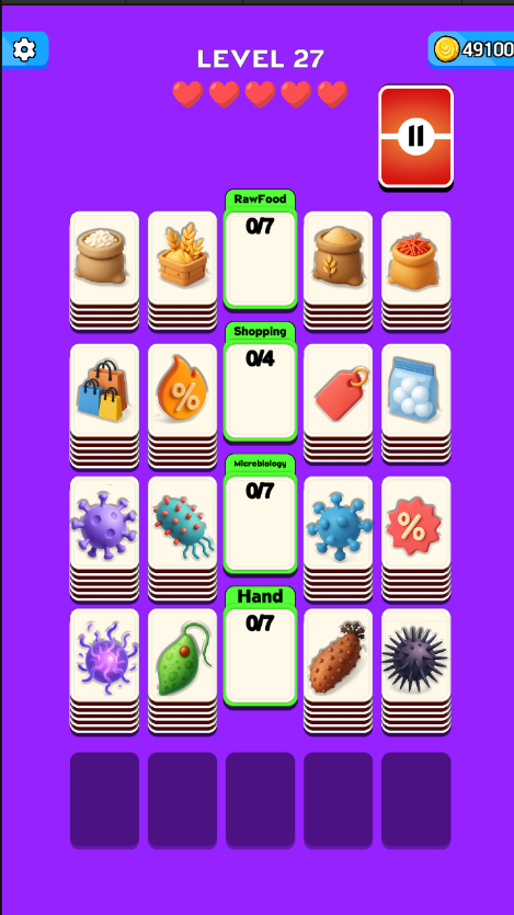 Category Sort Puzzle 2D Unity Game Template