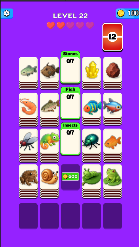Category Sort Puzzle 2D Unity Game Template