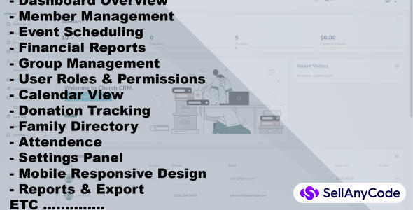Church Management System - Complete Laravel 11 Solution