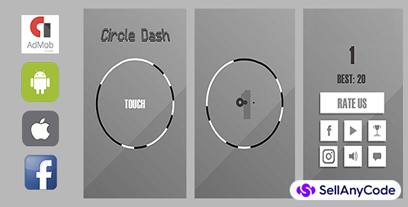 Circle Dash Unity Source Code