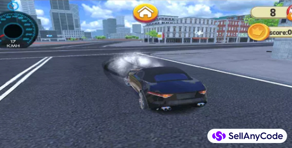 City Car Driver : Street Racing Game 64BIT Source Code
