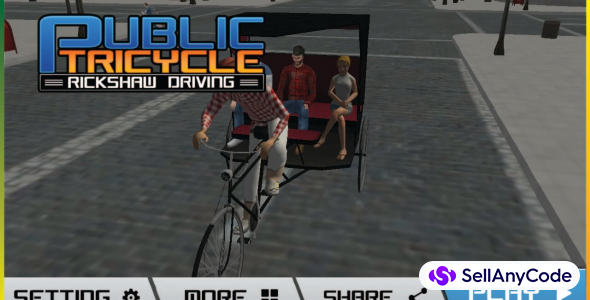 City Cycle Rickshaw Driver Simulator 64 Bit