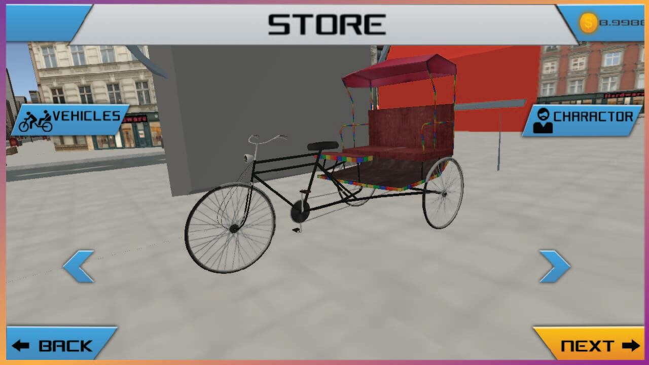 City Cycle Rickshaw Driver Simulator 64 Bit
