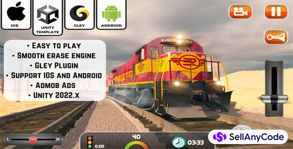 City Train Driver Simulator: Unity Source Code