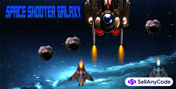 Classic Space Shooter Galaxy Unity Source Code
