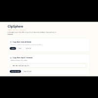 ClipSphere Vanilla Copy Utility
