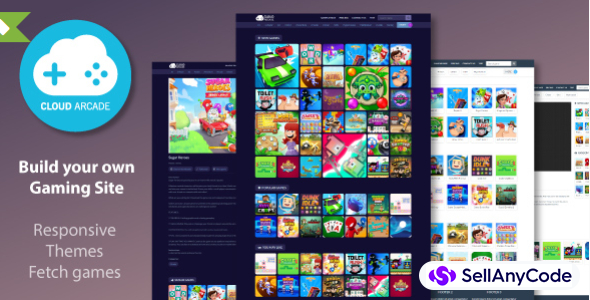 CloudArcade - HTML5 / Web Game Portal CMS